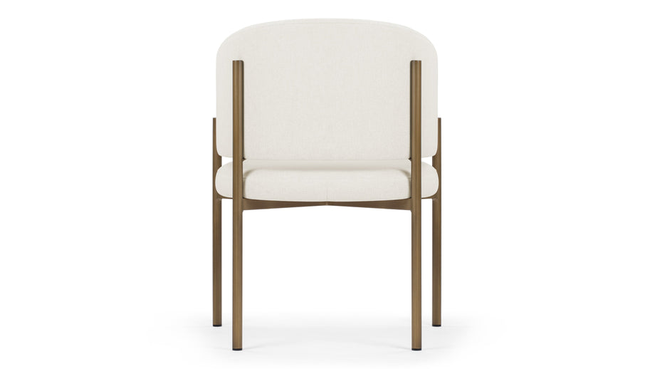 EsmeOatmeal Brushed Weave and Brushed Brass