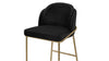 Aben - Black Velvet with Brass Legs - Image 5