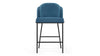 Aben - Aegean Blue Velvet with Black Legs - Image 1