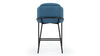 Aben - Aegean Blue Velvet with Black Legs - Image 4
