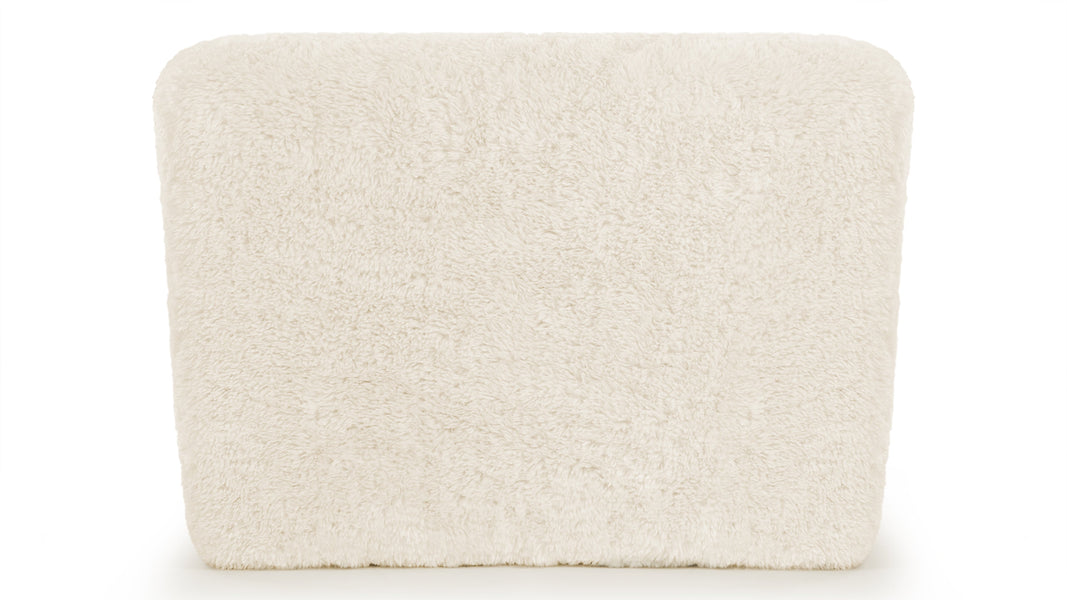 IonaIona - Iona Chaise, White Long Hair Sherpa