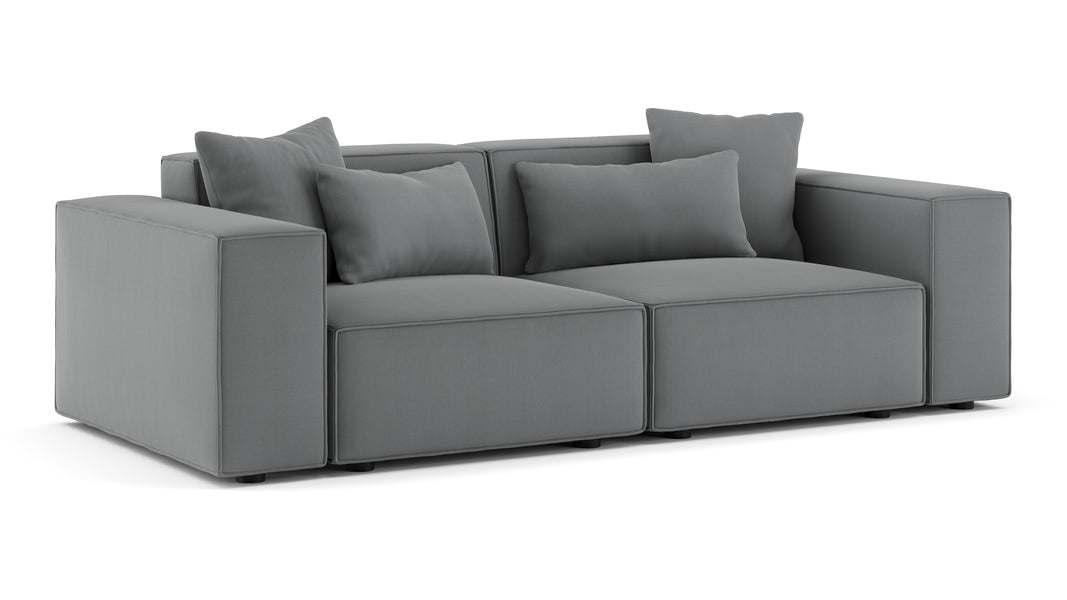 ArlesHarbor Gray Flat Weave