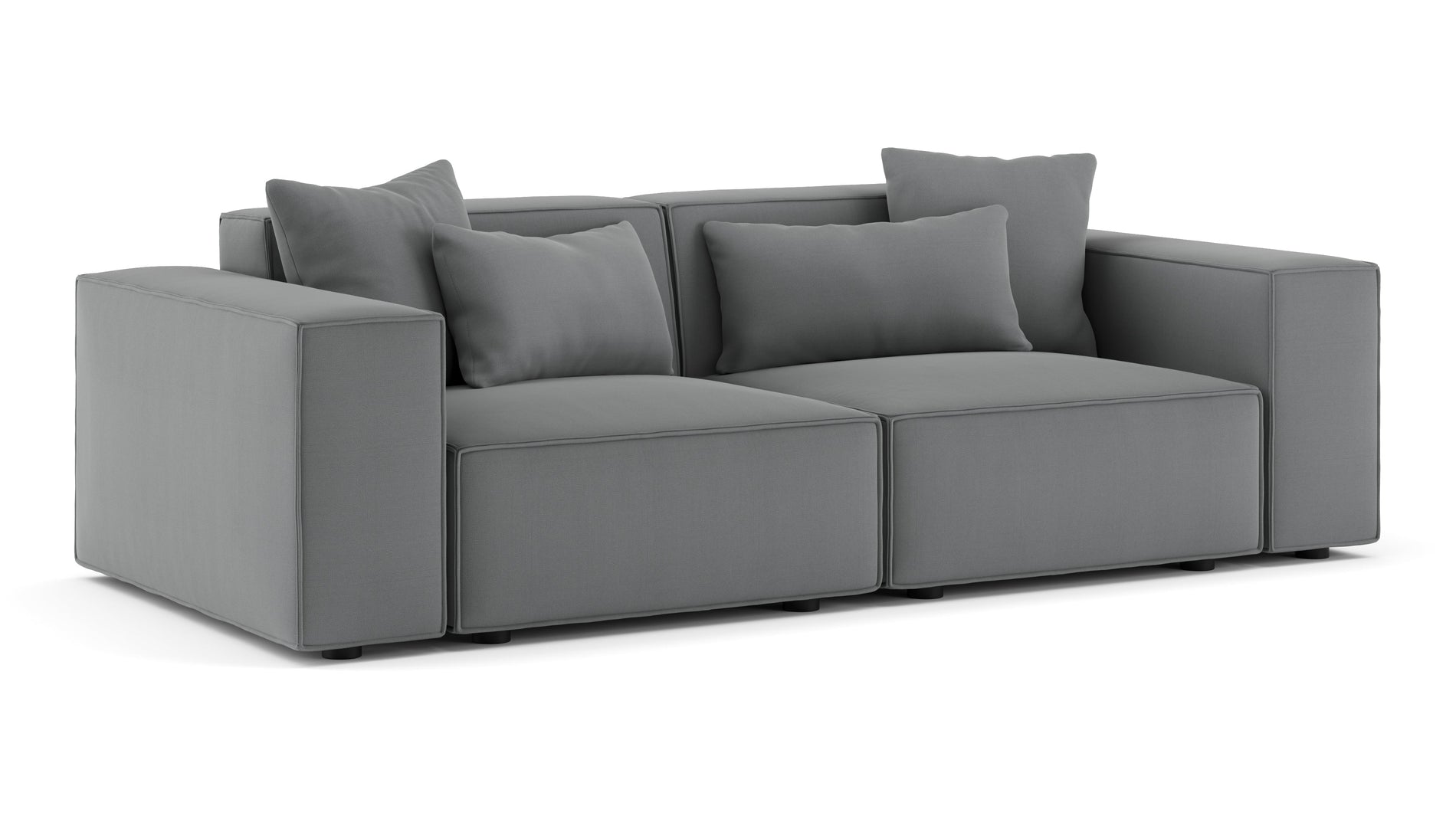 ArlesHarbor Gray Flat Weave