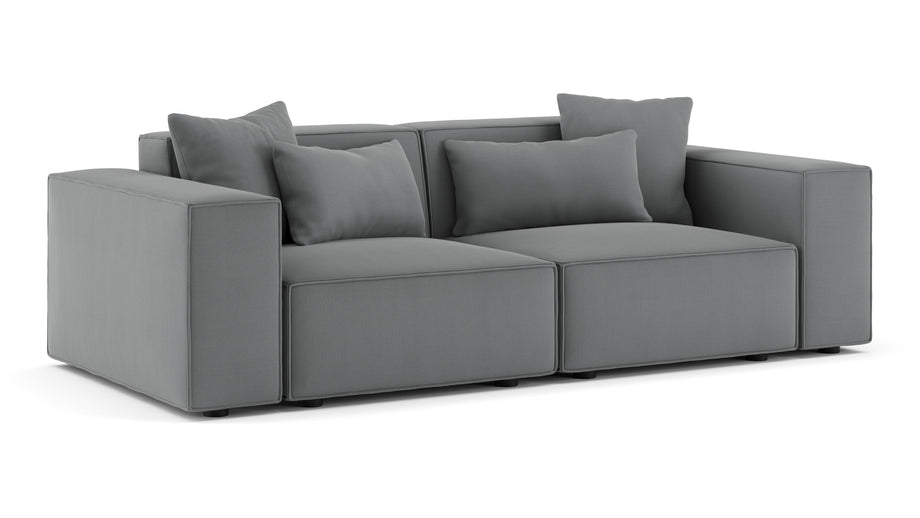 ArlesHarbor Gray Flat Weave