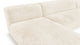 Iona - Iona - Iona Sectional, Double Chaise, White Long Hair Sherpa - Image 5