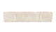 Iona - Iona - Iona Sectional, Double Chaise, White Long Hair Sherpa - Image 4