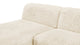 Iona - Iona - Iona Sectional, Left Chaise, White Long Hair Sherpa - Image 5