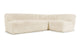 Iona - Iona - Iona Sectional, Right Corner, White Long Hair Sherpa - Image 2