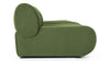 Leo - Leo - Leo Three Seater Sofa, Lichen Plush Velvet - Image 3
