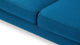 Jura - Jura - Jura Two Seater Sofa, Indigo Blue Wool - Image 5