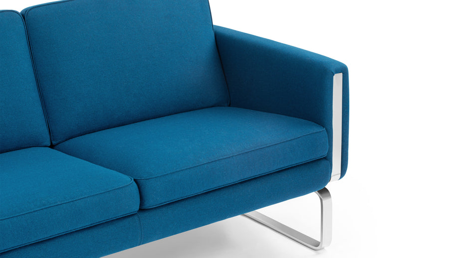 JuraJura - Jura Two Seater Sofa, Indigo Blue Wool