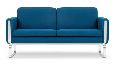Jura - Jura - Jura Two Seater Sofa, Indigo Blue Wool - Image 1