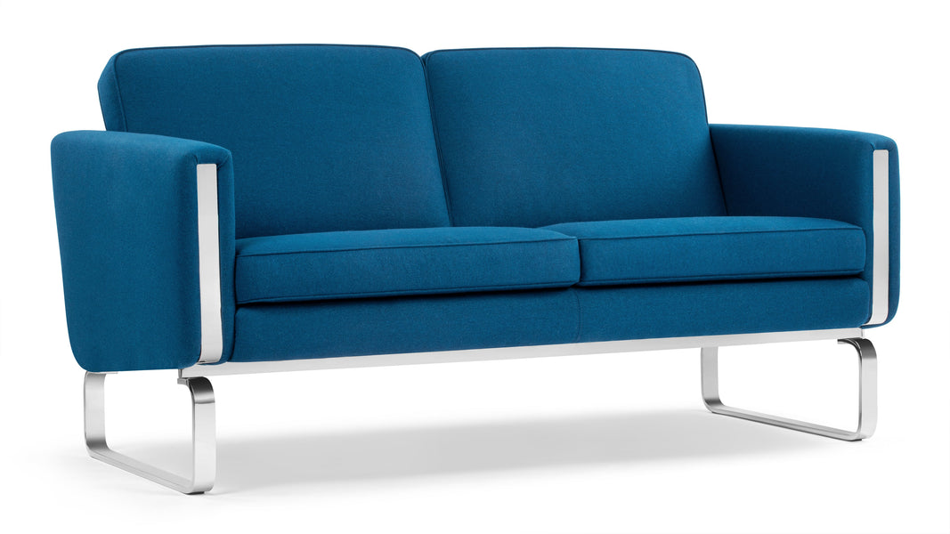 JuraJura - Jura Two Seater Sofa, Indigo Blue Wool