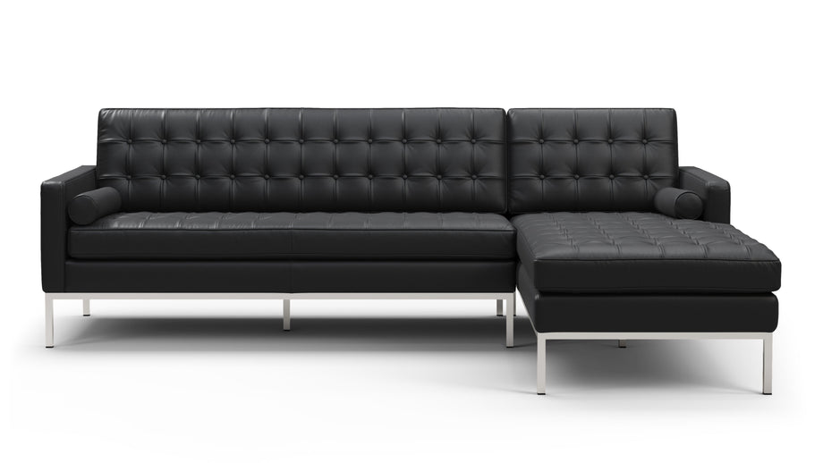 FlorenceVintage Black Vegan Leather