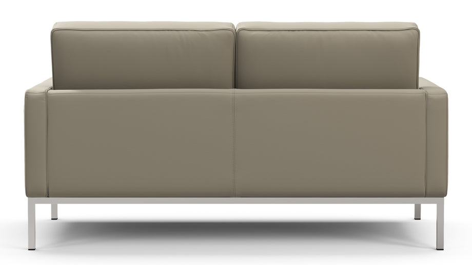 FlorenceBeige Gray Vegan Leather