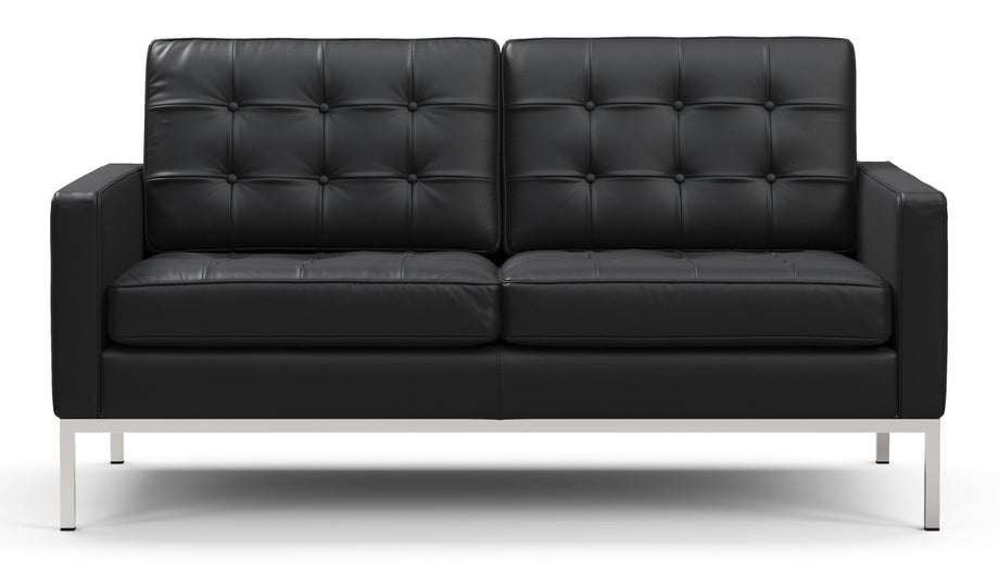 FlorenceVintage Black Vegan Leather