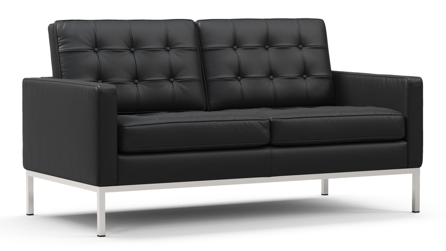FlorenceVintage Black Vegan Leather