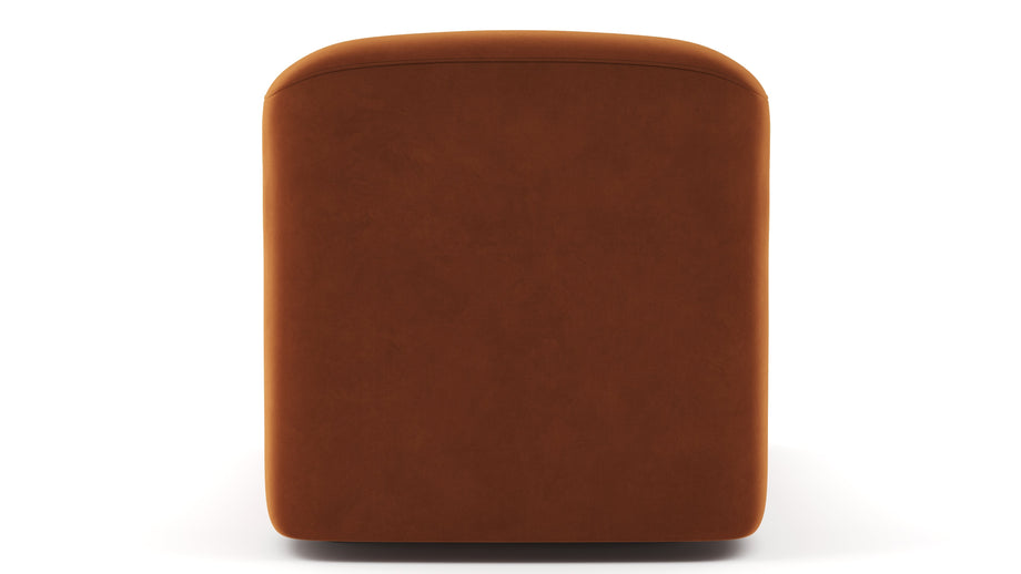 MuseMuse - Muse Module, Armless, Burnt Orange Velvet