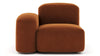 Muse - Muse - Muse Module, Left Arm, Burnt Orange Velvet - Image 1