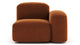 Muse - Muse - Muse Module, Right Arm, Burnt Orange Velvet - Image 1
