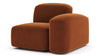 Muse - Muse - Muse Module, Right Arm, Burnt Orange Velvet - Image 2