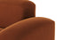Muse - Muse - Muse Two Seater Sofa, Burnt Orange Velvet - Image 5