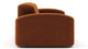 Muse - Muse - Muse Two Seater Sofa, Burnt Orange Velvet - Image 3