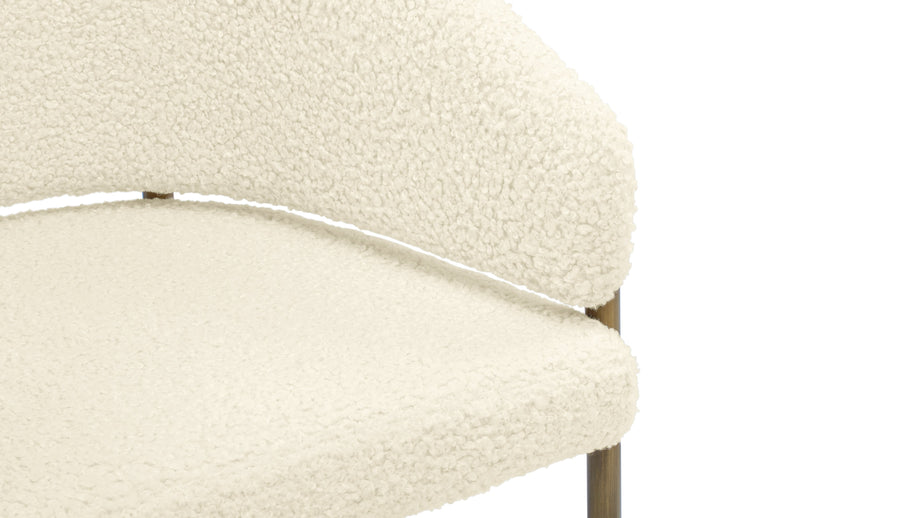EsmeLuxe Sherpa and Brushed Brass