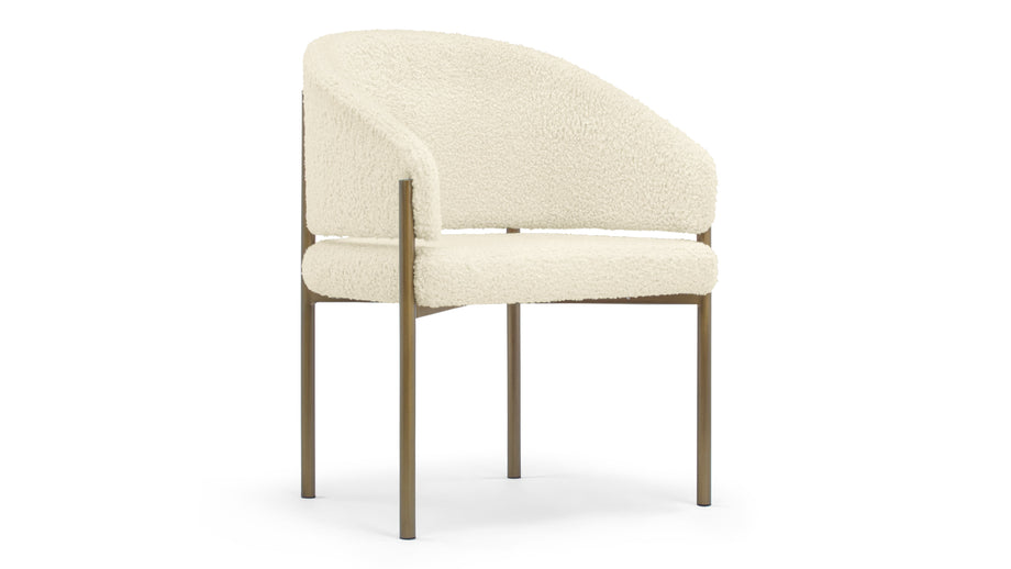 EsmeLuxe Sherpa and Brushed Brass