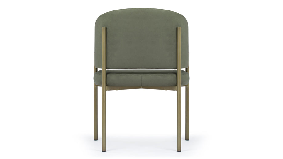 EsmeSage Vegan Suede and Brushed Brass