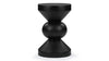 Chess - Chess - Chess Indoor/Outdoor Side Table, Black Concrete - Image 1