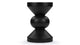 Chess - Chess - Chess Indoor/Outdoor Side Table, Black Concrete - Image 3