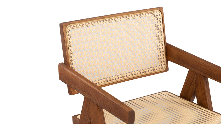 Jeanneret OutdoorWalnut Stained Teak