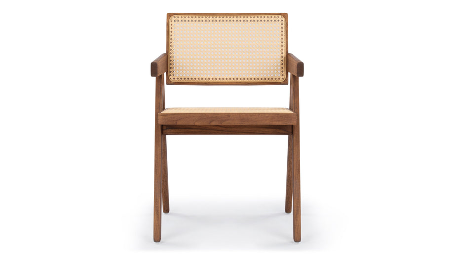 Jeanneret OutdoorWalnut Stained Teak