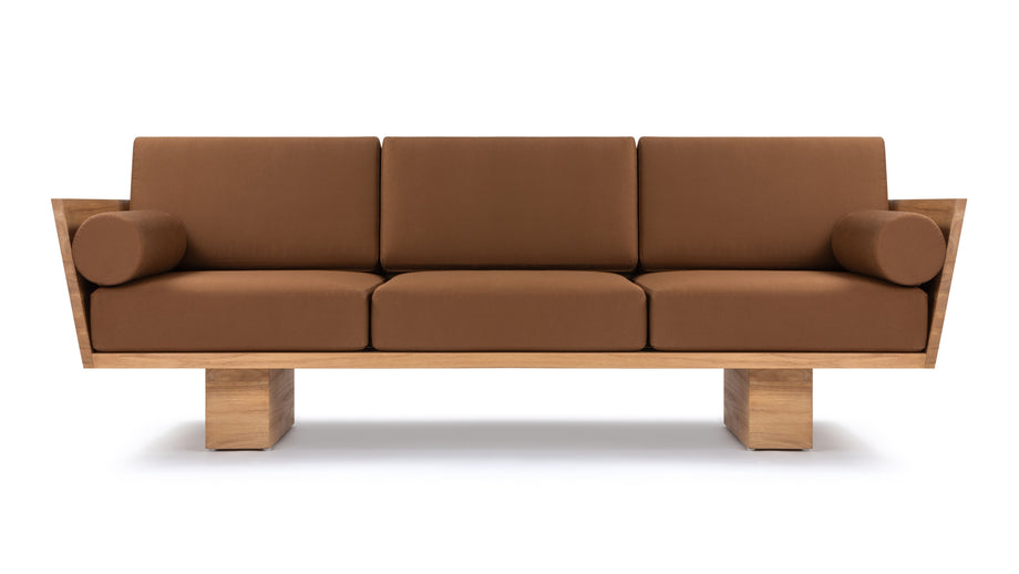 SueloNatural Teak with Mocha Cushions