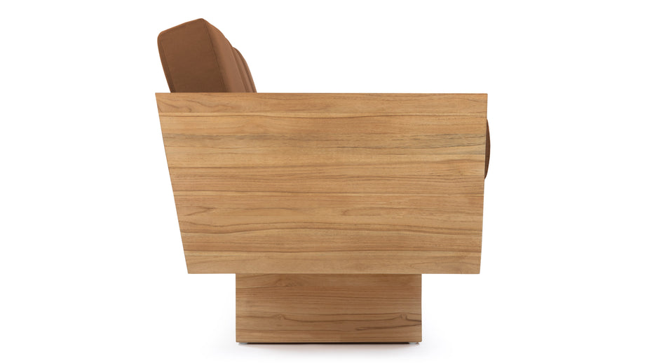 SueloNatural Teak with Mocha Cushions