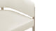 Esme Outdoor - Ivory Performance Weave and Brushed Brass - Image 6
