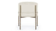 Esme Outdoor - Ivory Performance Weave and Brushed Brass - Image 4