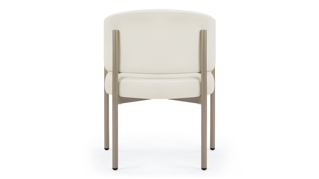 Esme OutdoorIvory Performance Weave and Brushed Brass