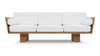 Suelo - Natural Teak with White Cushions - Image 1