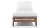 Lusso - Weathered Teak with White Cushions - Image 1