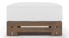 Lusso - Weathered Teak with White Cushions - Image 1