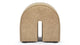 Arch - Arch - Arch Ottoman, Beige Vegan Leather - Image 1