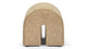 Arch - Arch - Arch Ottoman, Beige Vegan Leather - Image 4