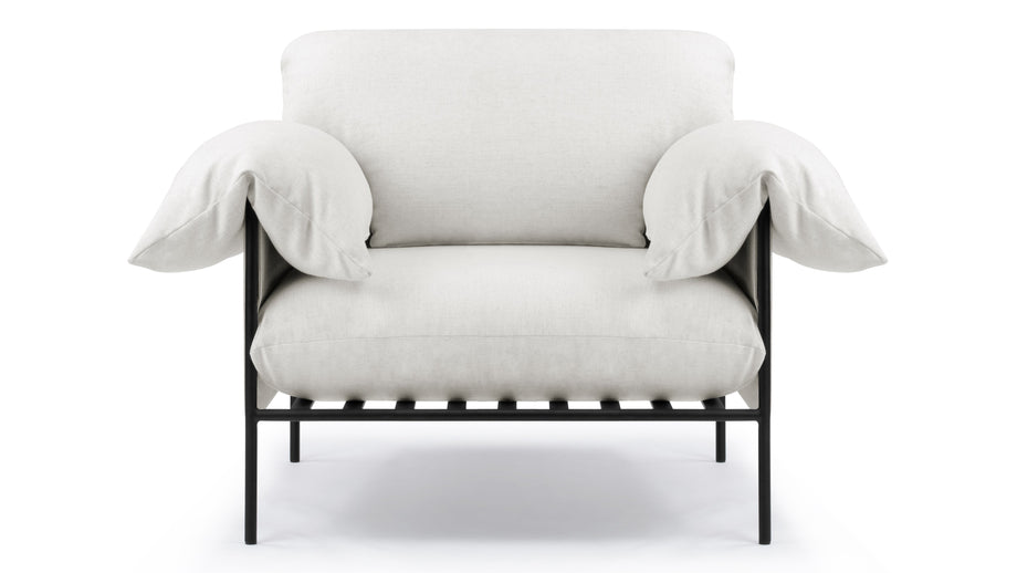 PositanoPositano - Positano Lounge Chair, Oat Linen
