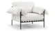 Positano - Positano - Positano Lounge Chair, Oat Linen - Image 2