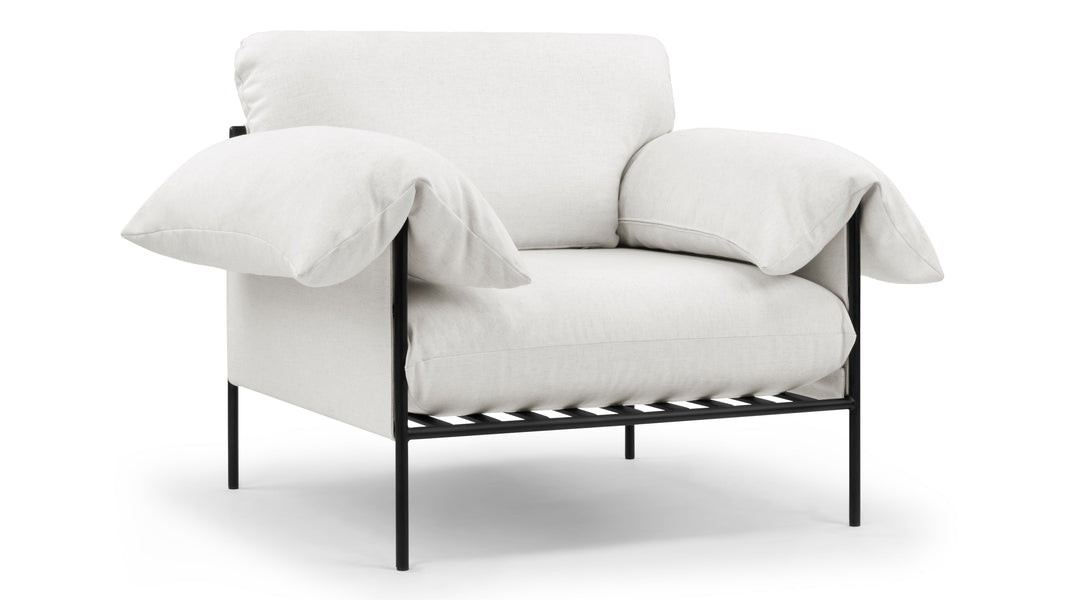 PositanoPositano - Positano Lounge Chair, Oat Linen