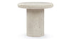 Valencia - Valencia - Valencia Side Table, Limestone - Image 1