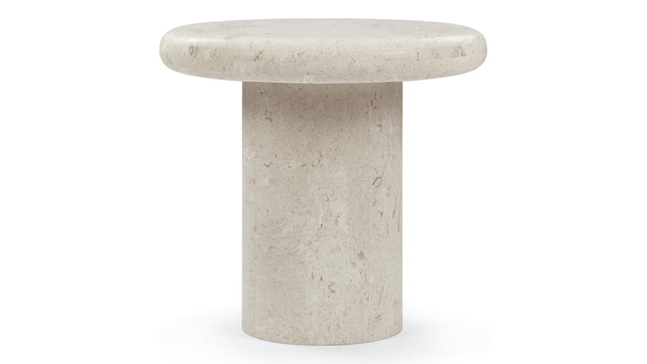 ValenciaValencia - Valencia Side Table, Limestone