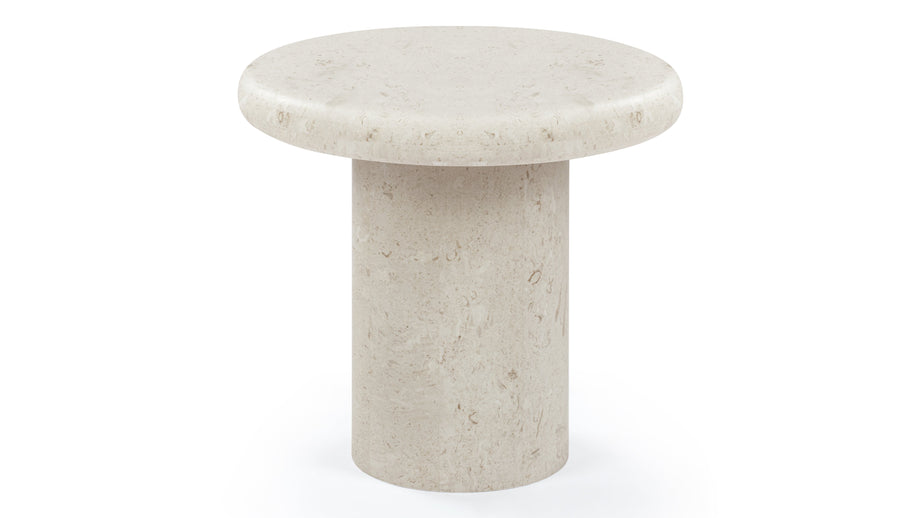 ValenciaValencia - Valencia Side Table, Limestone
